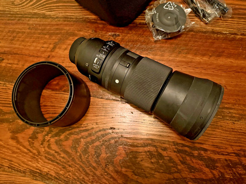 Sigma 150 600mm 3 dg - f/5-6.3,