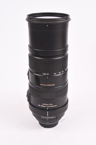 Sigma 150 500 - mm, f/5-6.3