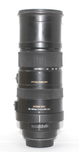 Sigma 150 500mm - dg, f/5-6.3