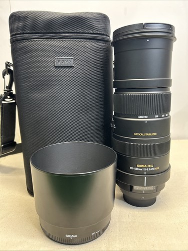 Sigma 150 500mm 6 3 - 1:5-6.3, apo