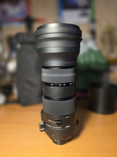 Sigma 150 600mm 3 dg - f/5-6.3,