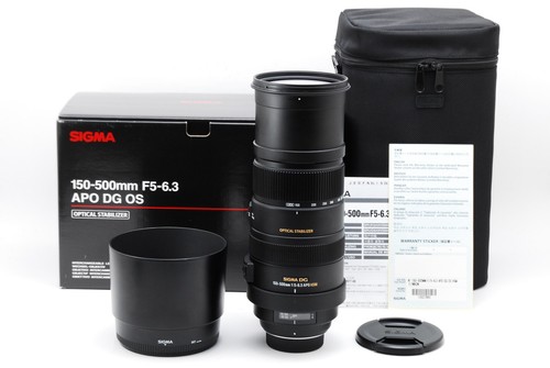 Mint boxed sigma - mint+++, apo