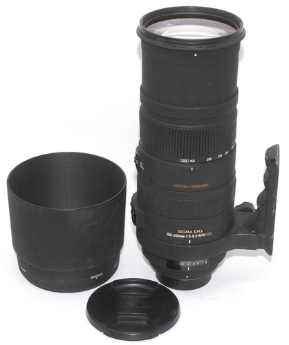 Sigma 150 500mm 6 - 150-500mm, f/5-6.3