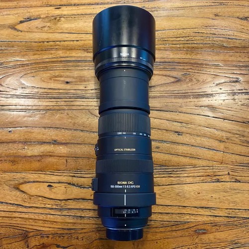 Sigma 150 500mm - 150-500mm, f/5-6.3